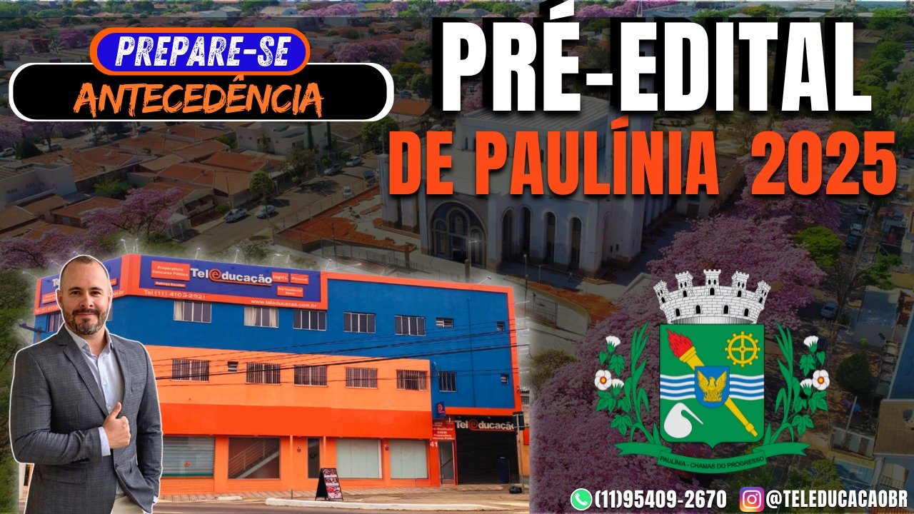 Pré-Edital de Paulínea 2025
