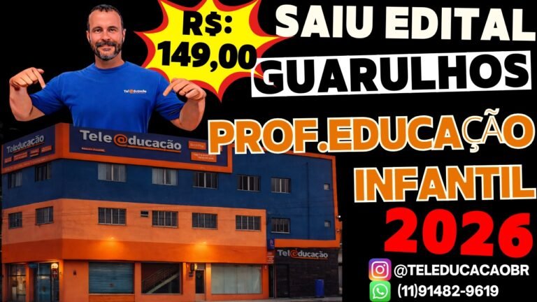 Professor Educação Infantil – Guarulhos